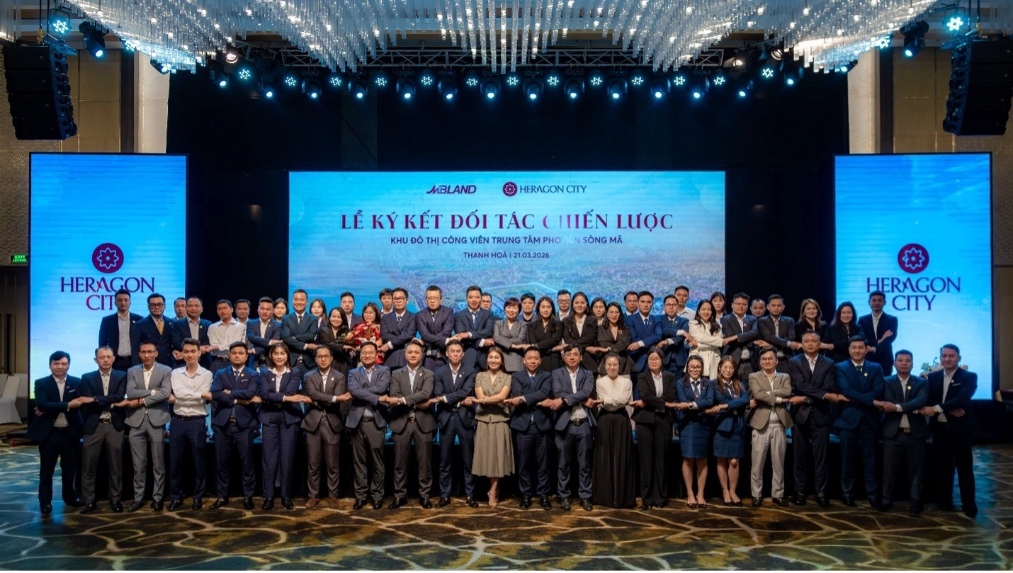 Các đơn vị phân phối chiến lược của dự án. Ảnh: MBLand